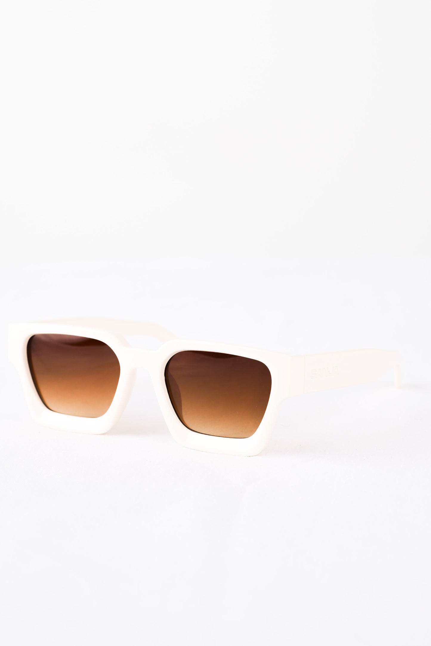 Lunettes Sanja crème