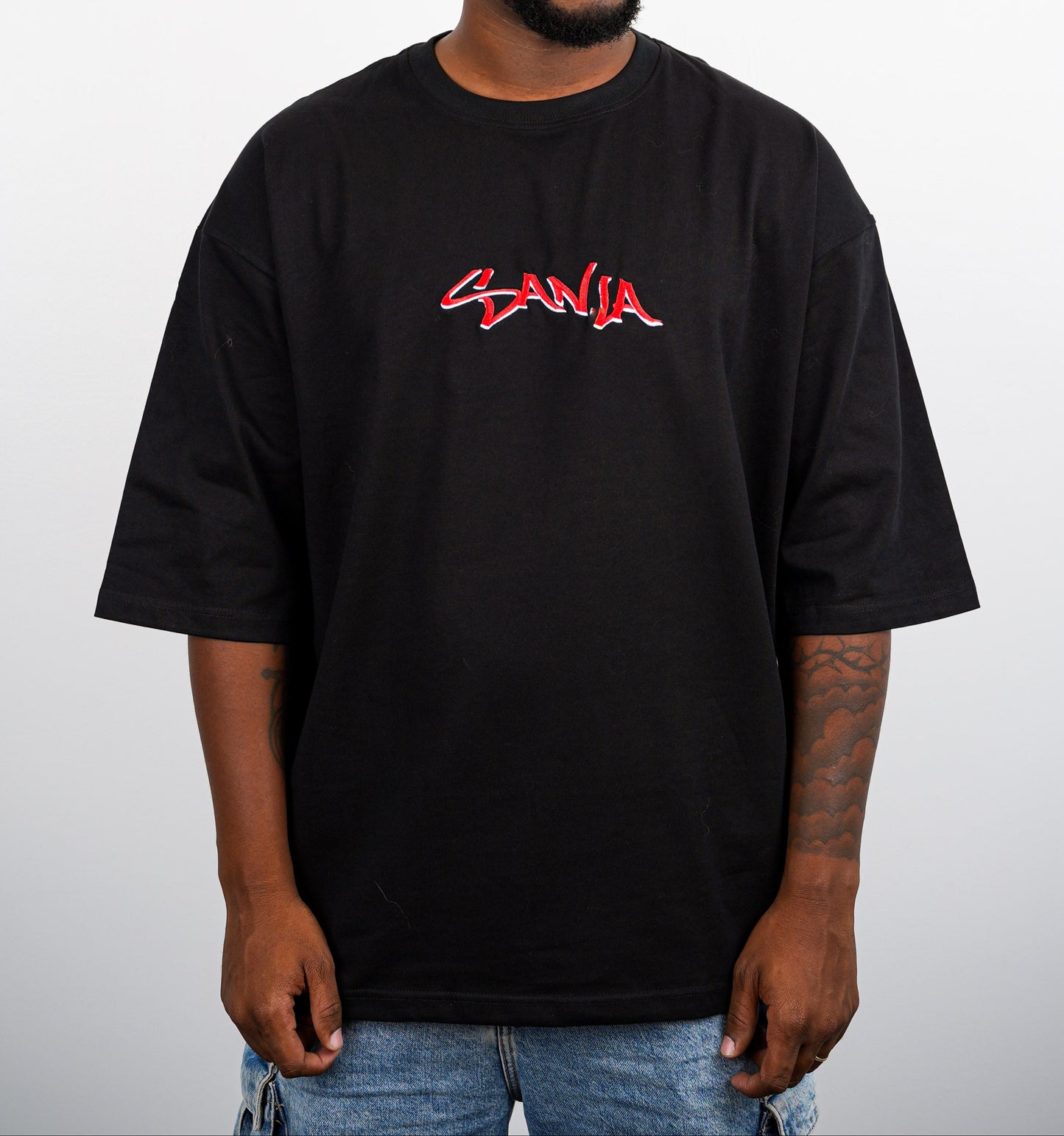 T-shirts black Xoversized