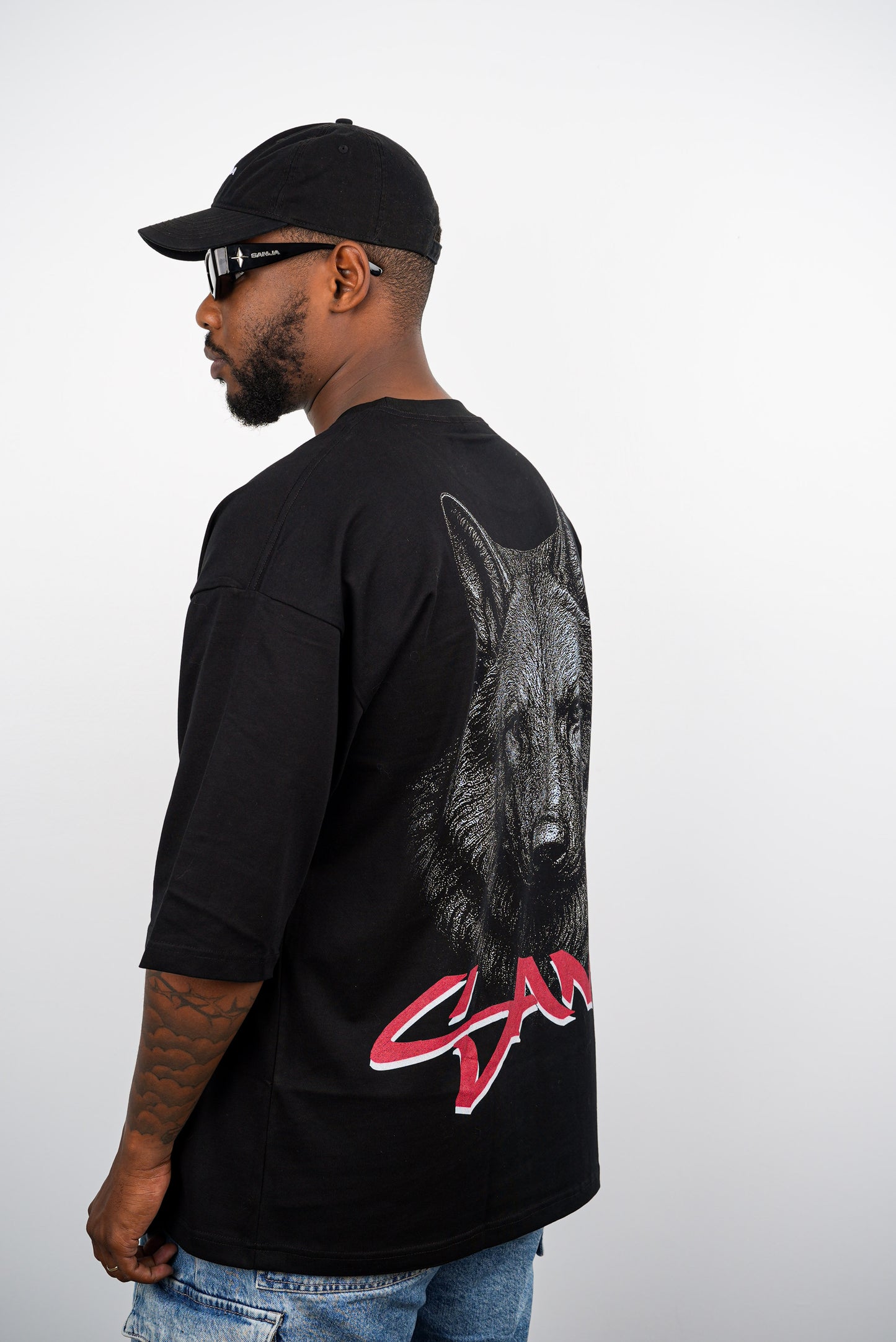 T-shirts black Xoversized
