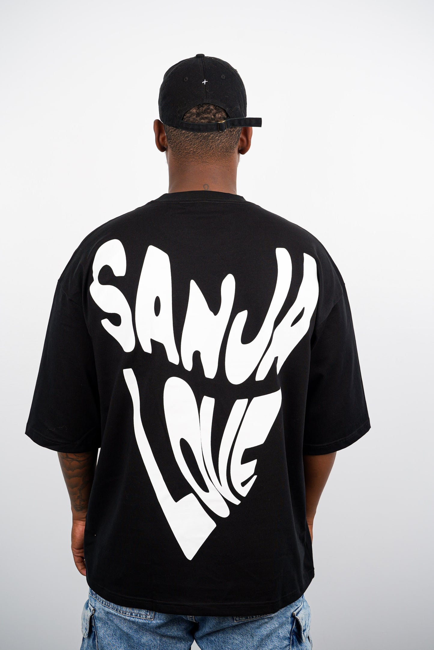 T-shirts black Xoversized