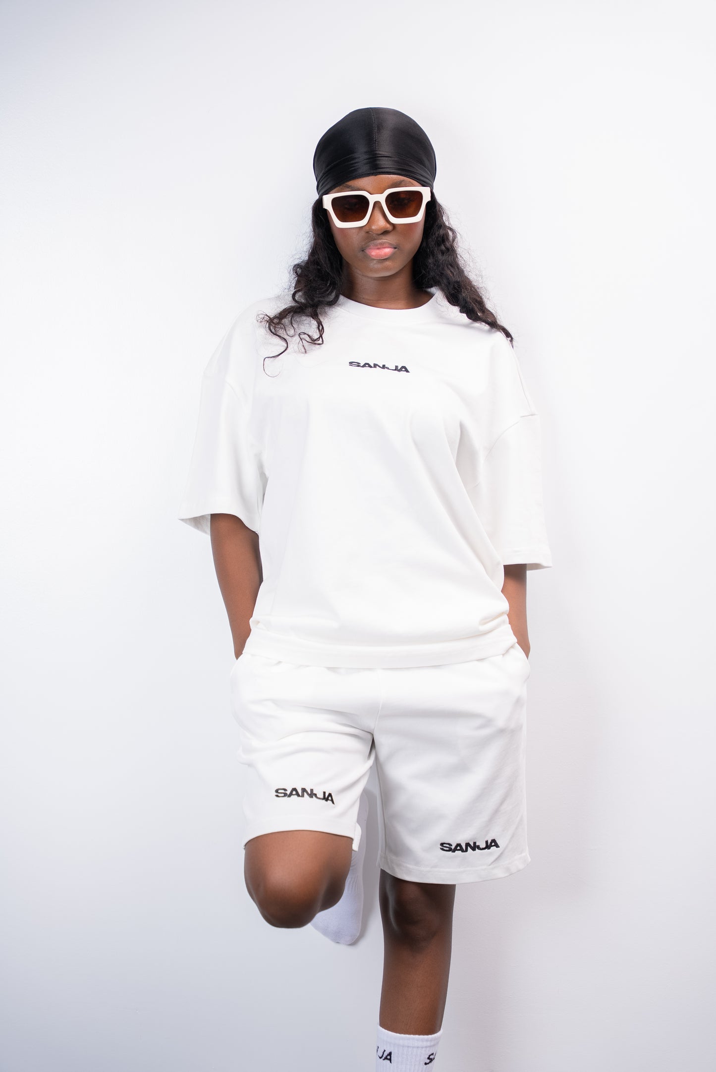 Ensemble SANJA classic Blanc