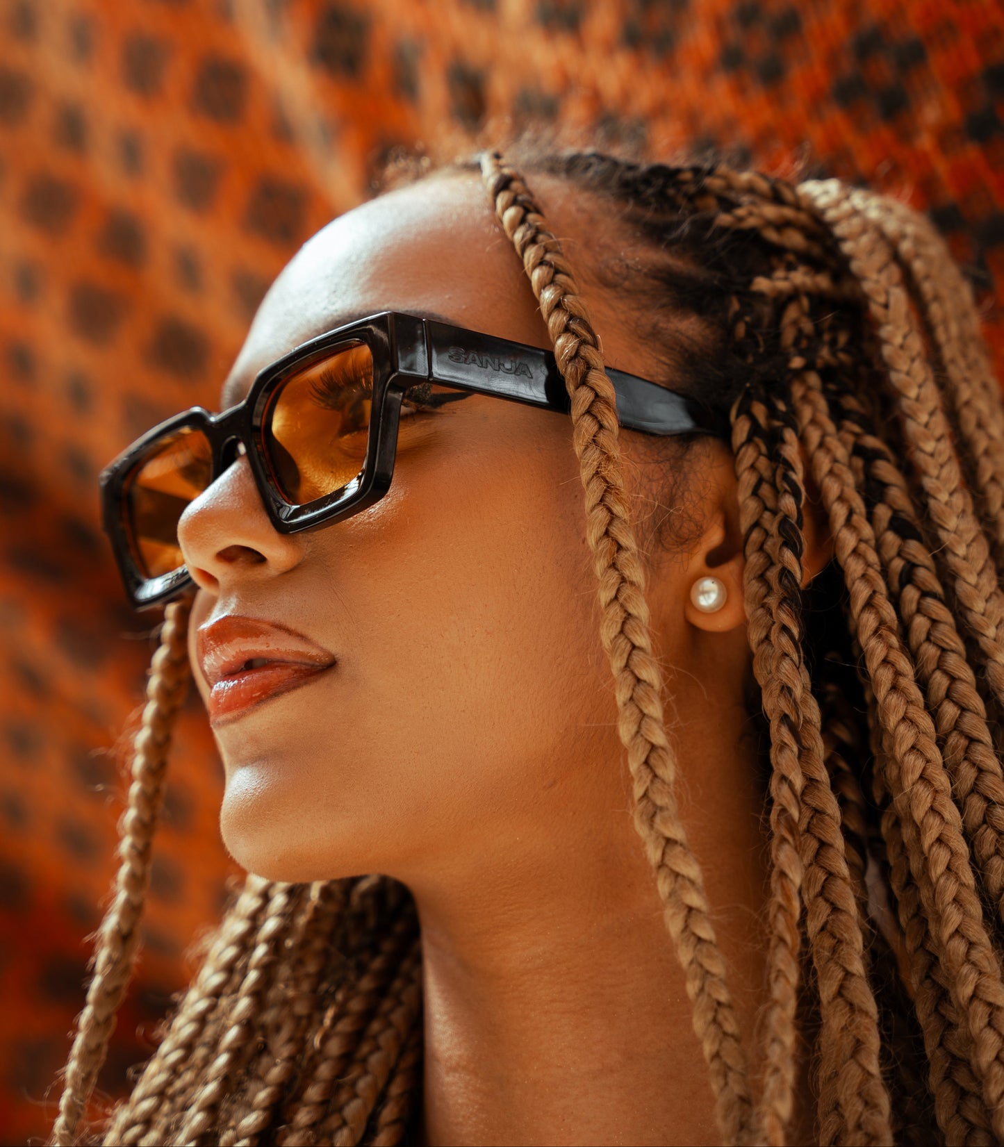 Lunettes Sanja Black Orange