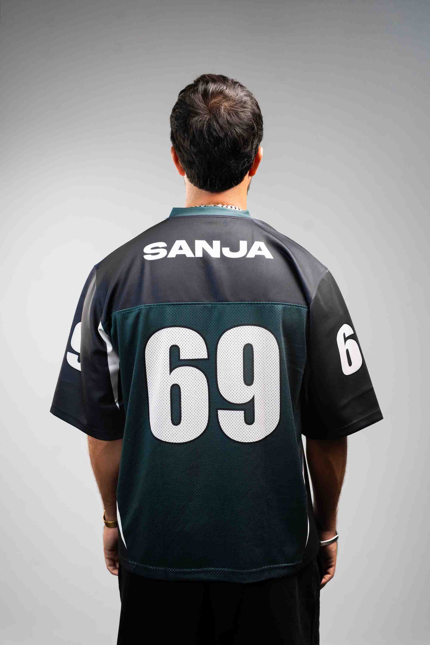 Sanja Jersey - Green Black