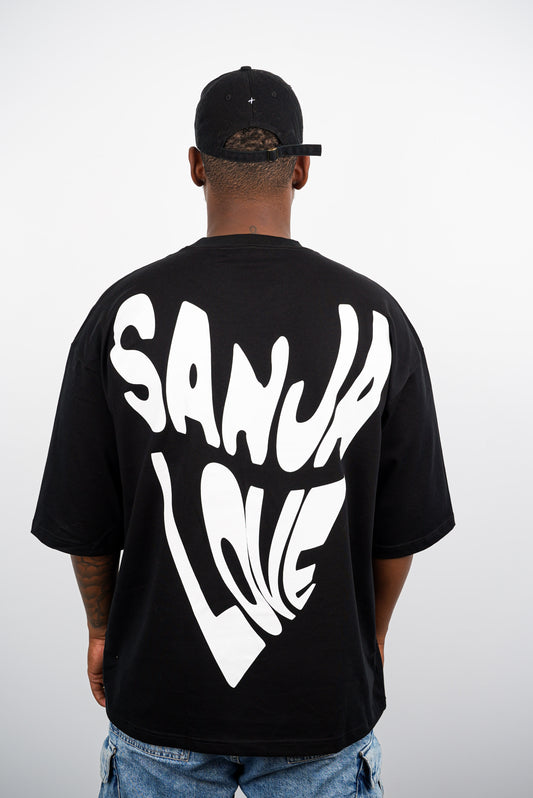 T-shirts black Xoversized