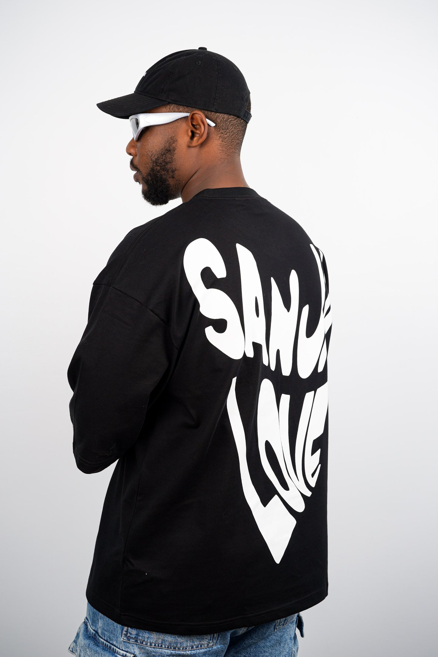 T-shirts black Xoversized