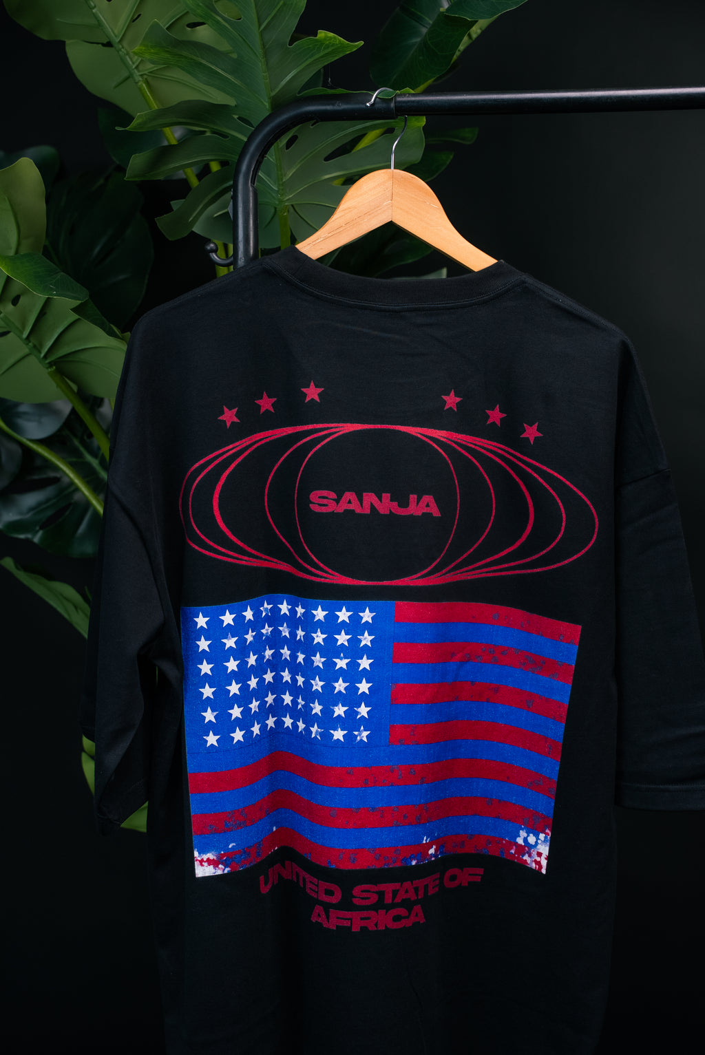 Sanja USA ( United state Of Africa ) - Oversized Tshirt (Copie)