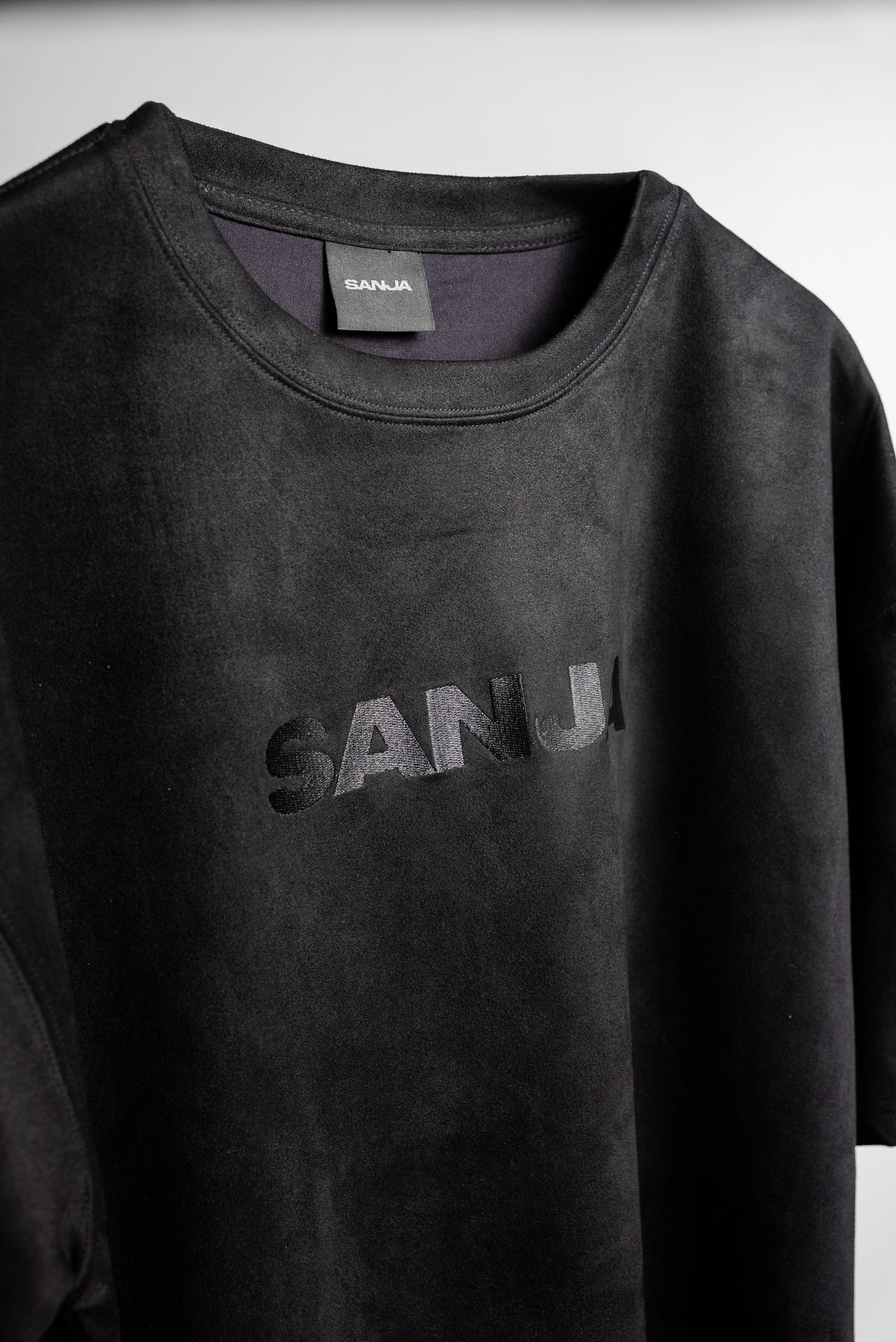 T-shirt Velour Noir