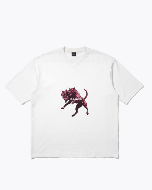 T-shirts White Xoversized Cerbère