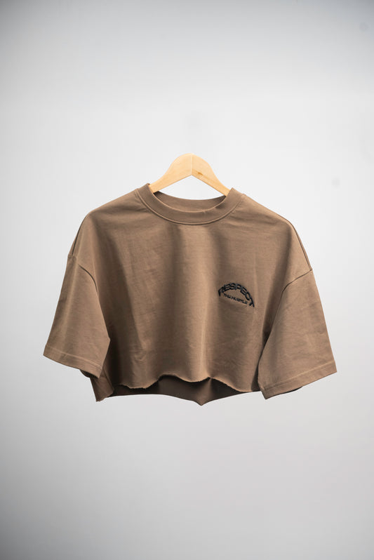 Crop Top - Marron