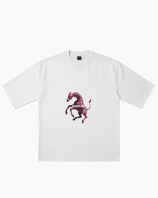 T-shirts White Xoversized Giraffe