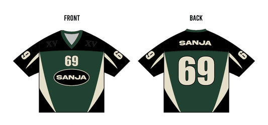 Sanja Jersey - Green Black