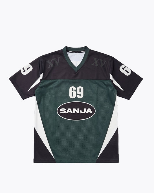 Sanja Jersey - Green Black